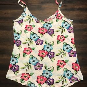 Plus size Hawaiian flower tank top 🌺🌺